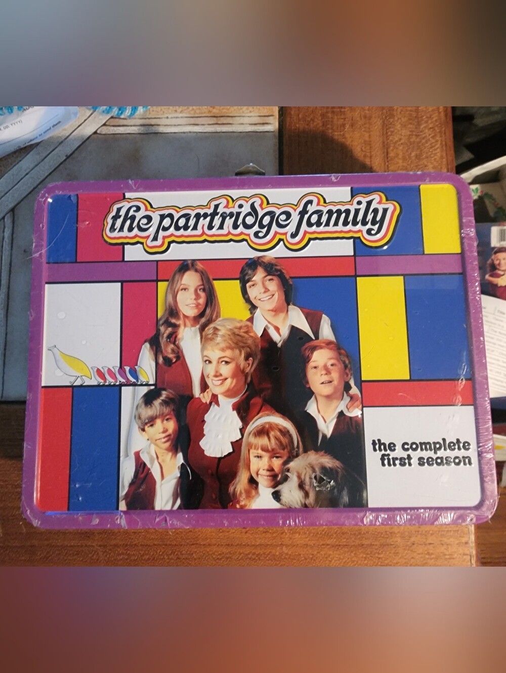 The Partridge Family Complete First Seasom DVD Tin Lunchbox New Sealed